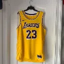 Nike Shirts _ Nike Los Angeles Lakers Lebron James 23 Jersey Xl _ Color_ Purple_Yellow _ Size_ Xl.webp