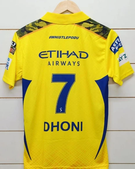 CSK-MS DHONI JERSEY